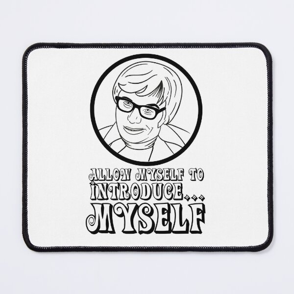 Item preview, Allow Myself to Introduce Myself Quote designed and sold by Meta Cortex.