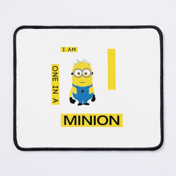 Item preview, Minion quote I am one in a minion fun design designed and sold by Canvasnumber24.