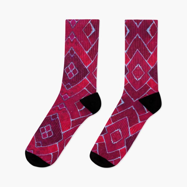 Item preview, Abstract Hot Pink Geometric Diamond And Rectangle Pattern Lozenge Texture designed and sold by HopefulFlower.