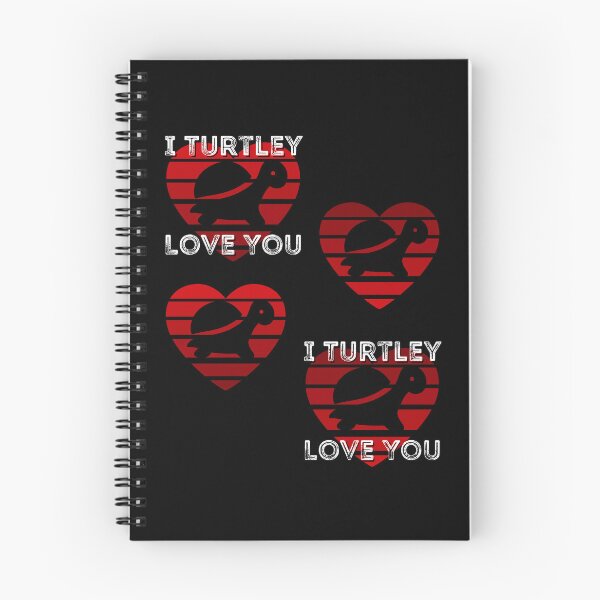 Item preview, I Turtley Love You Retro Sunset Turtle Pun Sticker Pack designed and sold by Onewivnacher.