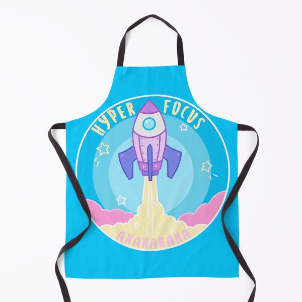 Item preview, Hyper Focus - Rocket - Blast Off designed and sold by PurfectlyBrewed.