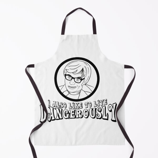 Item preview, I Also Like to Live Dangerously Quote designed and sold by Meta Cortex.