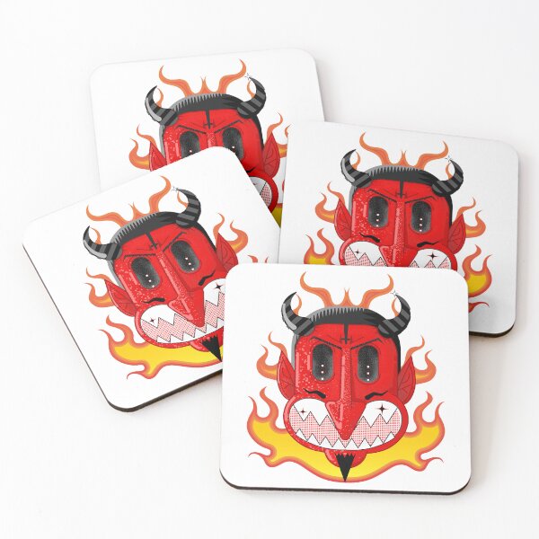 Item preview, Cartoon Devil Flames Vintage Retro designed and sold by Dr-Faustus.