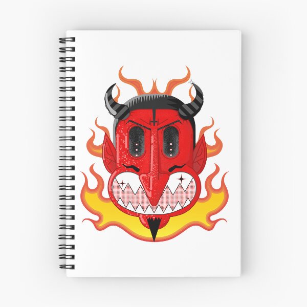 Item preview, Cartoon Devil Flames Vintage Retro designed and sold by Dr-Faustus.