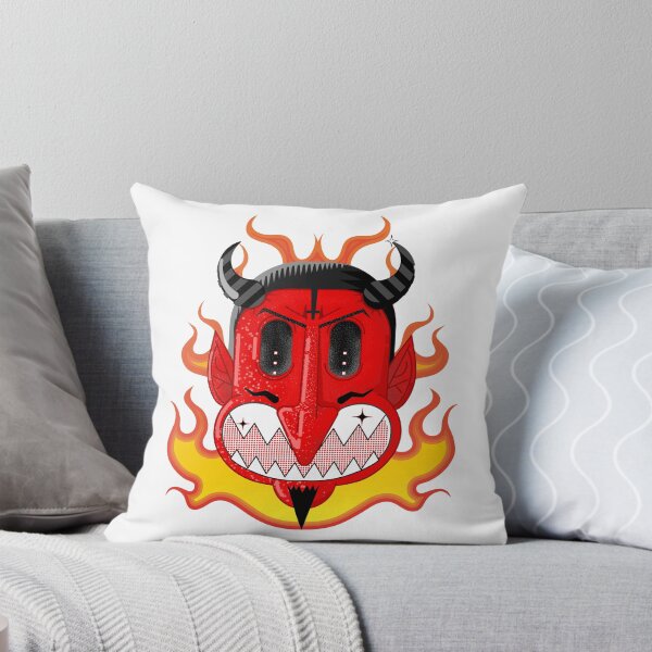 Item preview, Cartoon Devil Flames Vintage Retro designed and sold by Dr-Faustus.