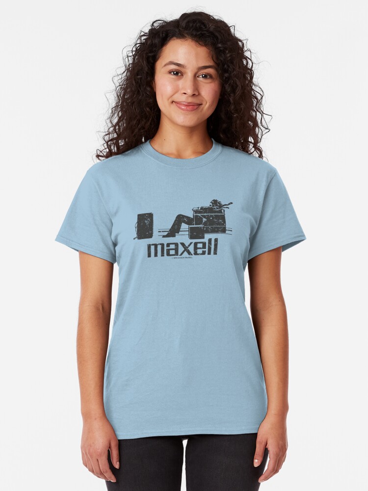 maxell tape t shirt