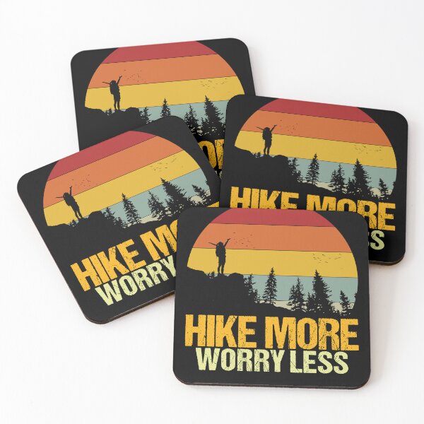 Item preview, Hike More Worry Less Women Hikers designed and sold by amishacreates.