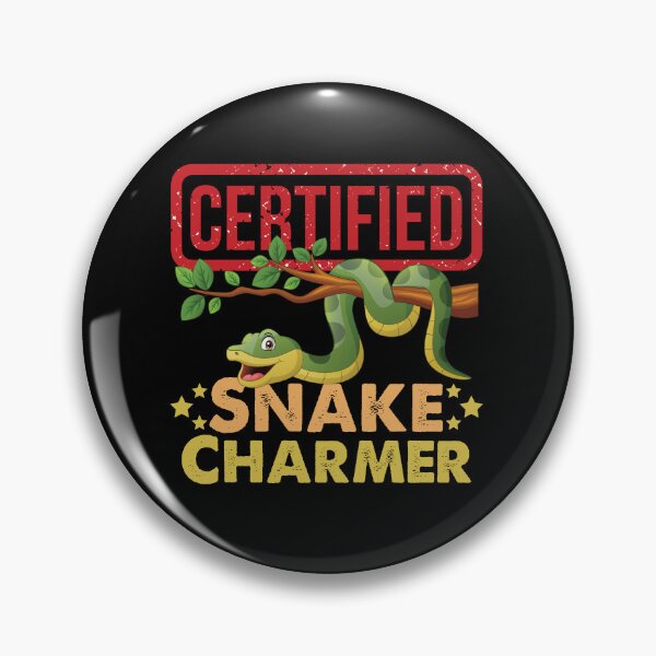 Item preview, Funny Certified Snake Charmer designed and sold by GoZayaan.