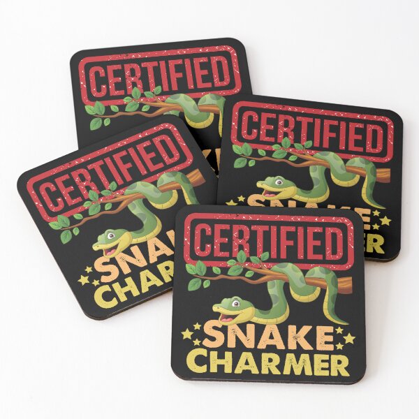Item preview, Funny Certified Snake Charmer designed and sold by GoZayaan.