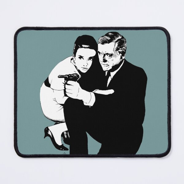 Item preview, Cary Grant and Audrey Hepburn. designed and sold by Frankie Doodles!.