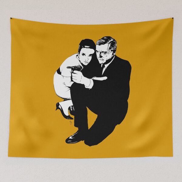 Item preview, Cary Grant and Audrey Hepburn. designed and sold by Frankie Doodles!.