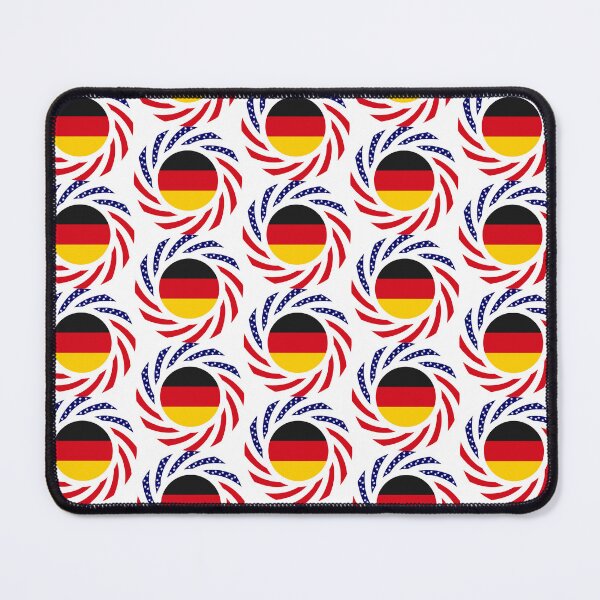 Item preview, German American Multinational Patriot Flag Series designed and sold by Carbon-Fibre Media.