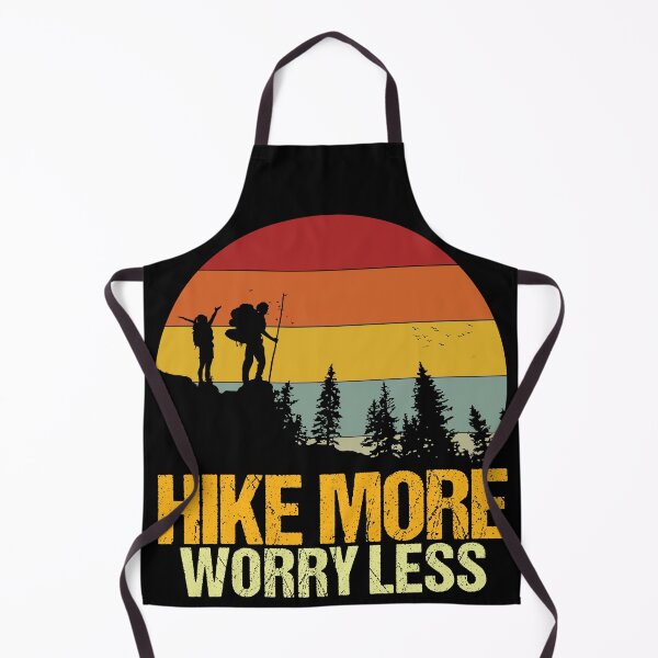 Item preview, Hike More Worry Less Couple Hikers Matching designed and sold by amishacreates.