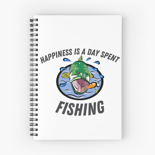 Item preview,    Happiness is a Day Spent Fishing designed and sold by badretop.