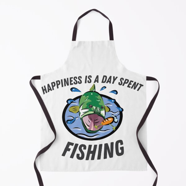 Item preview,    Happiness is a Day Spent Fishing designed and sold by badretop.