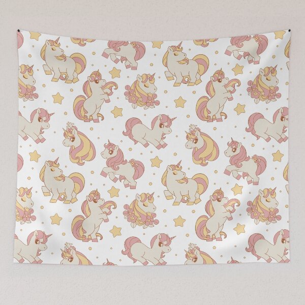 Item preview, Cute Unicorn Pattern - Pink designed and sold by Artrographic.