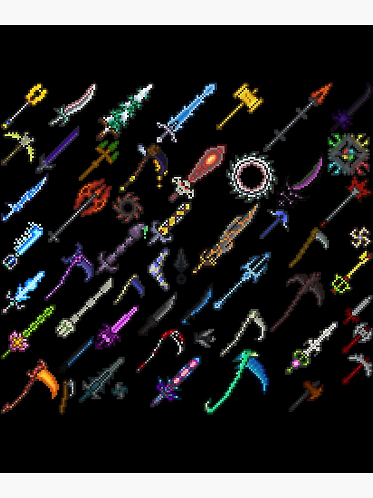 Terraria Muramasa Sword Design  Greeting Card for Sale by sbmathieu