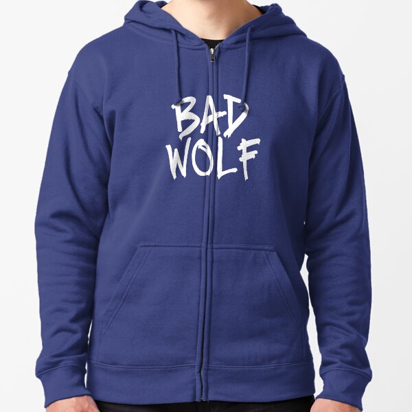 Bad Wolf Zipped Hoodie