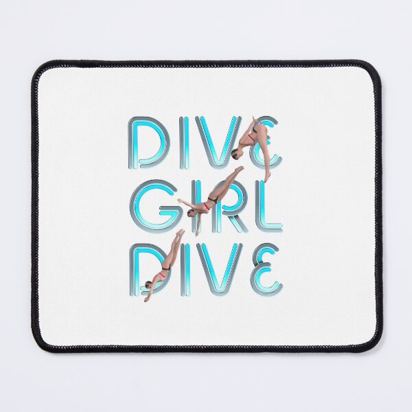 Item preview, Dive Girl Dive designed and sold by teepossible.