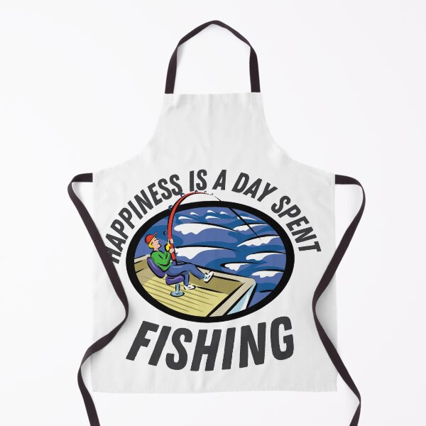 Item preview,     Happiness is a Day Spent Fishing designed and sold by badretop.