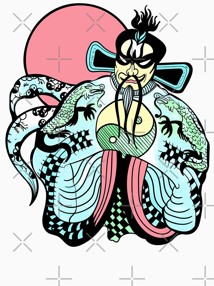 Thumbnail 3 of 3, Tank Top, Jack Burton Fu Manchu designed and sold by McPod.