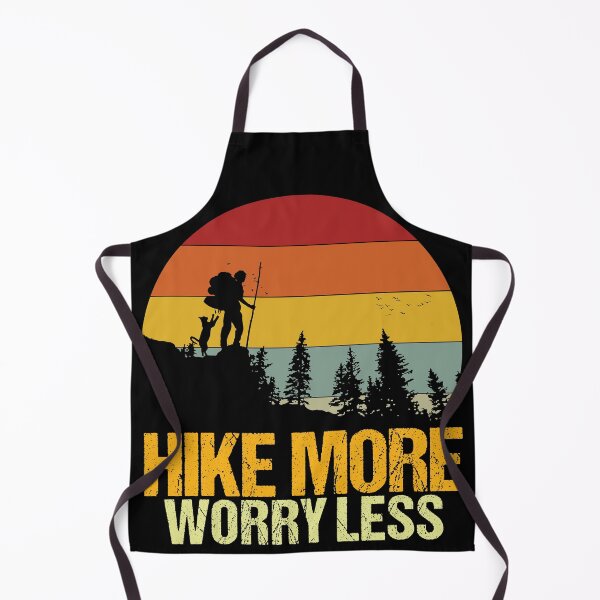Item preview, Hike More Worry Less Cat Lover Hikers designed and sold by amishacreates.