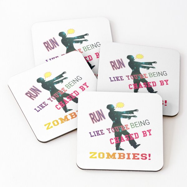 Item preview, Run like you're being chased by Zombies  designed and sold by Ideadesiging.