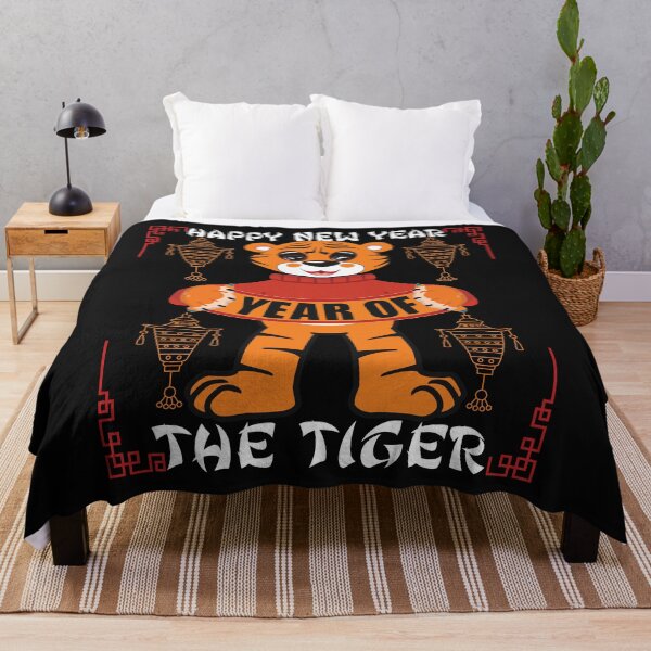 Item preview, The Year of The Tiger Happy Chinese New Year 2022 T-Shirt designed and sold by iconra.