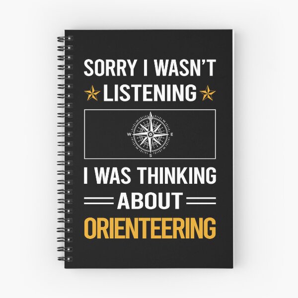 Item preview, Funny Listening Orienteering Orienteer Navigation designed and sold by RandalDavis.