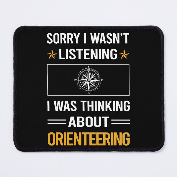 Item preview, Funny Listening Orienteering Orienteer Navigation designed and sold by RandalDavis.
