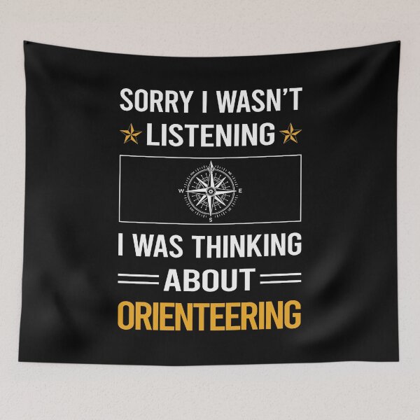 Item preview, Funny Listening Orienteering Orienteer Navigation designed and sold by RandalDavis.