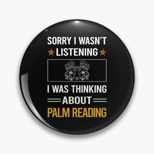 Item preview, Funny Listening Palm Reading Reader Palmistry Palmist Fortune Telling Teller designed and sold by RandalDavis.