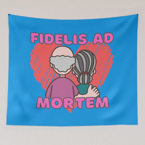 Item preview, fidelis ad mortem, Valentine's day designed and sold by Kilakila.