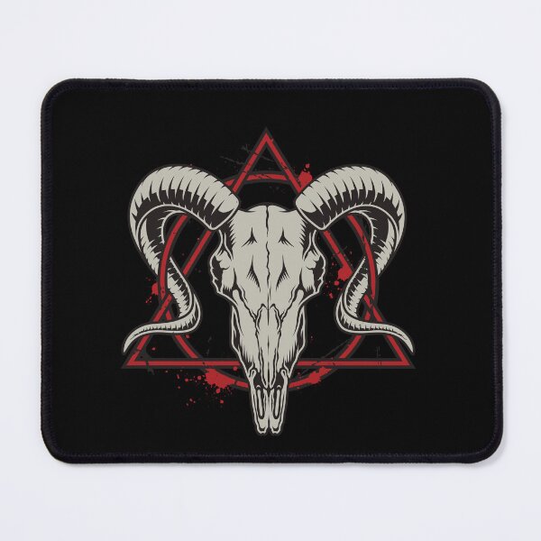 Item preview, Goat Head Skull designed and sold by Blems.