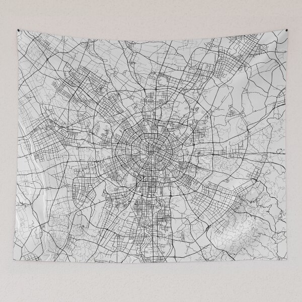 Item preview, Chengdu City Map of Sichuan, China  - Light designed and sold by deMAP.