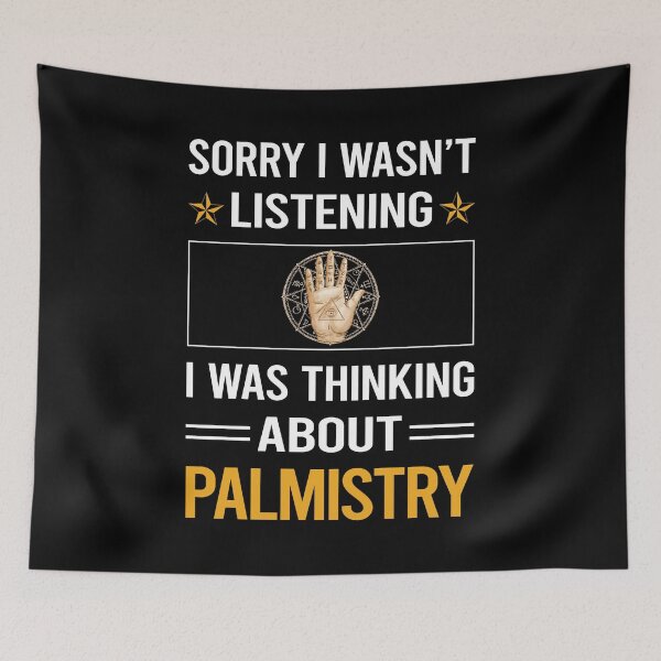 Item preview, Funny Listening Palmistry Palmist Palm Reading Reader Fortune Telling Teller designed and sold by RandalDavis.