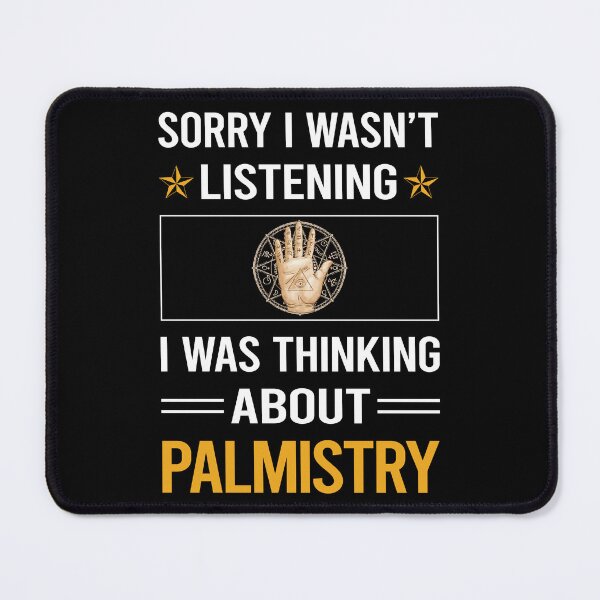 Item preview, Funny Listening Palmistry Palmist Palm Reading Reader Fortune Telling Teller designed and sold by RandalDavis.