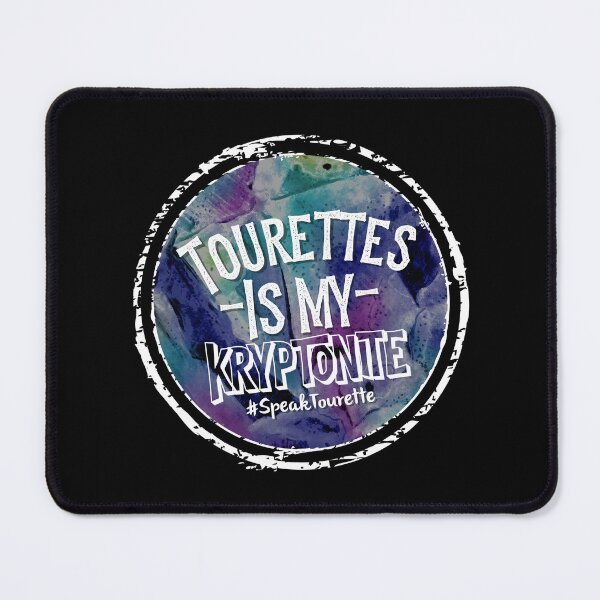 Item preview, Tourette’s Is My Kryptonite, Tourette Syndrome Awareness  designed and sold by MJDezigns.