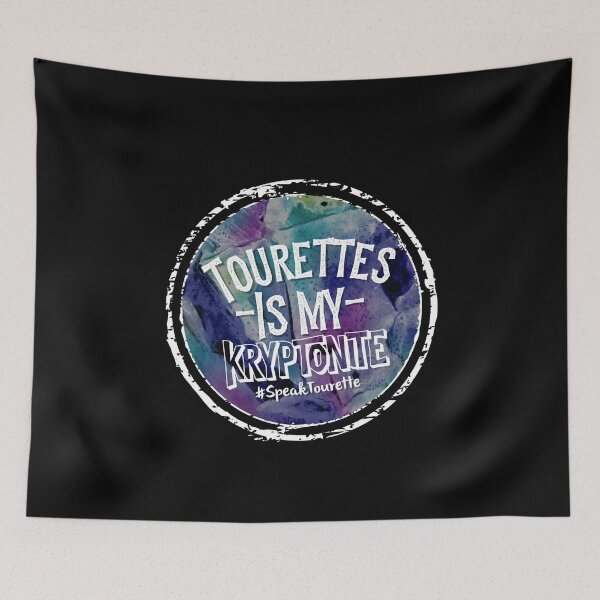 Item preview, Tourette’s Is My Kryptonite, Tourette Syndrome Awareness  designed and sold by MJDezigns.