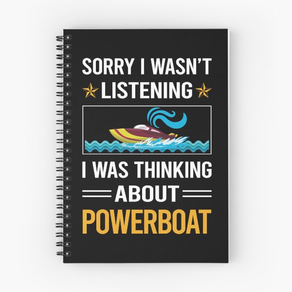 Item preview, Funny Listening Powerboat Powerboats designed and sold by RandalDavis.