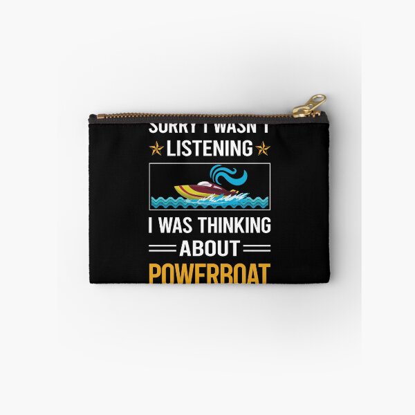 Item preview, Funny Listening Powerboat Powerboats designed and sold by RandalDavis.