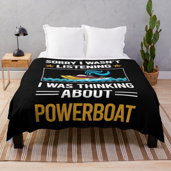 Item preview, Funny Listening Powerboat Powerboats designed and sold by RandalDavis.