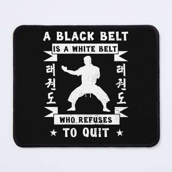 Item preview, Taekwondo Saying Belt Martial Arts Gift Idea designed and sold by Kuma518.
