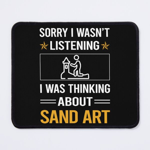 Item preview, Funny Listening Sand Art designed and sold by RandalDavis.
