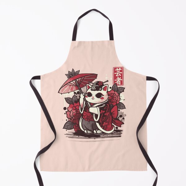Item preview, meow geisha designed and sold by NemiMakeit.
