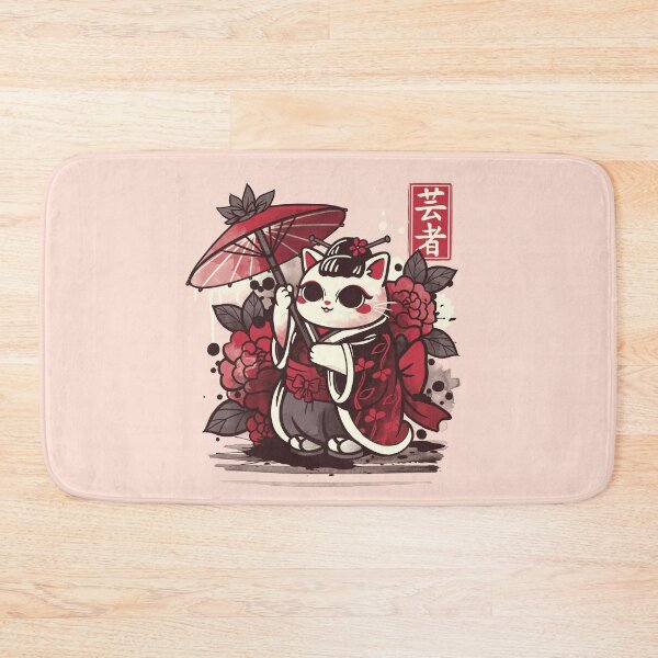 Item preview, meow geisha designed and sold by NemiMakeit.