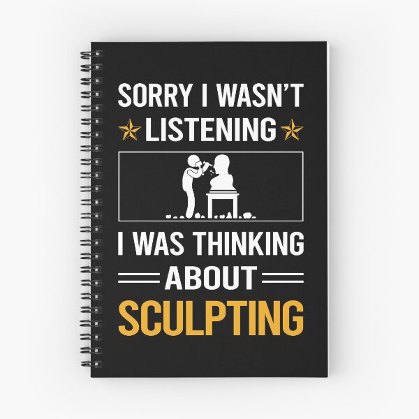 Item preview, Funny Listening Sculpting Sculptor Sculpture designed and sold by RandalDavis.