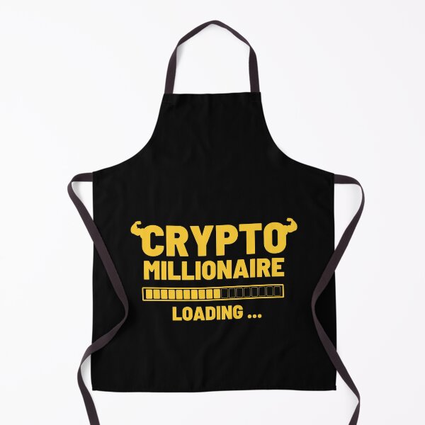 Item preview, Crypto Millionaire Loading Funny cryptocurrency Bitcoin Ethereum designed and sold by RanirO.