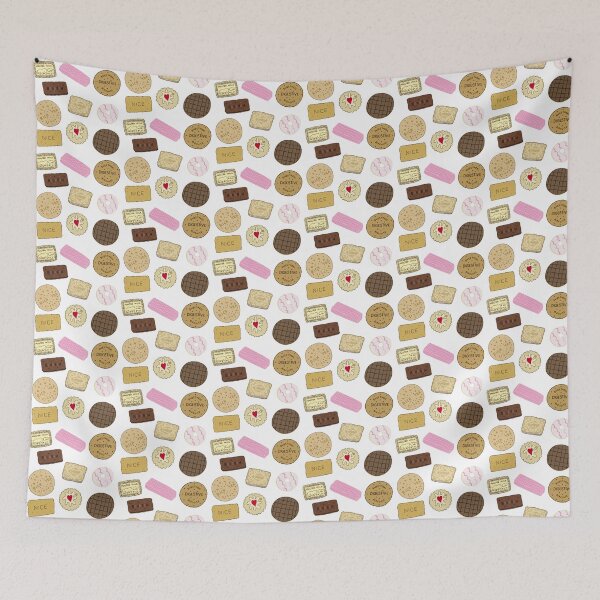 Item preview, British Biscuits Illustration designed and sold by iconikit.