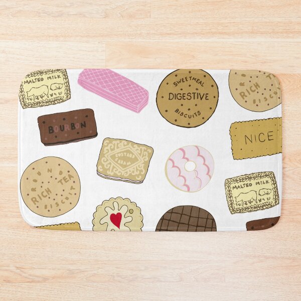 Item preview, British Biscuits Illustration designed and sold by iconikit.